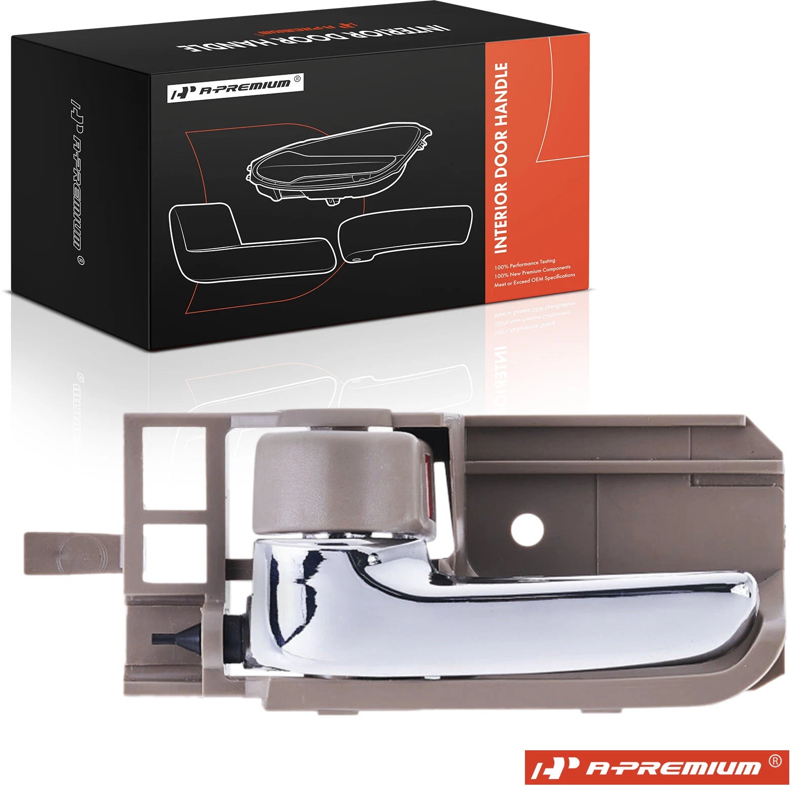 Front Left Plastic Interior Door Handle for Toyota Corolla (2014–2016)