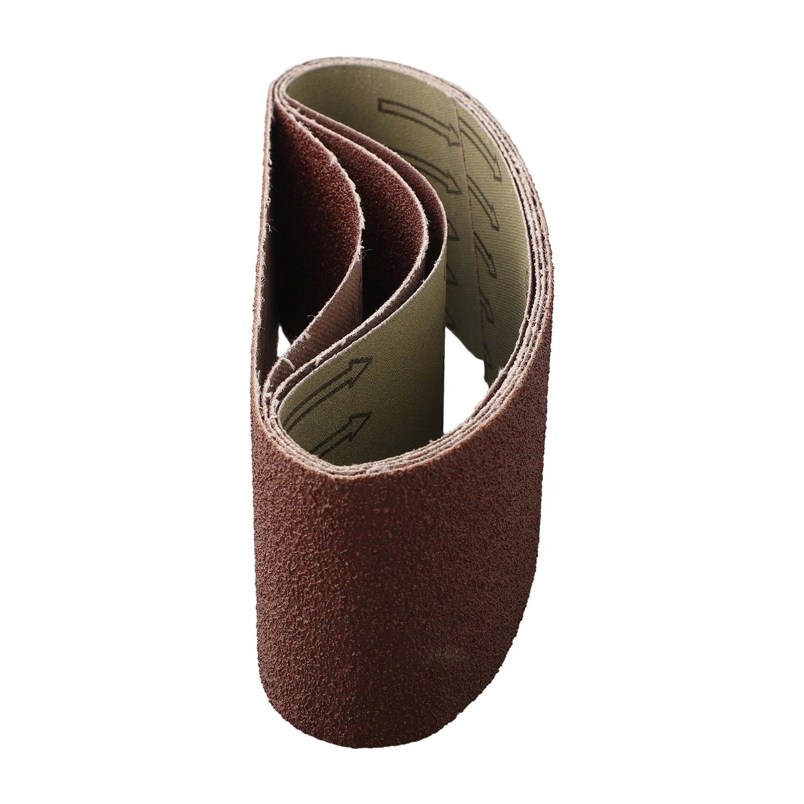 Set of 4 Sanding Belts 75x457mm 3"x18" Mixed Grit 40 60 80 120