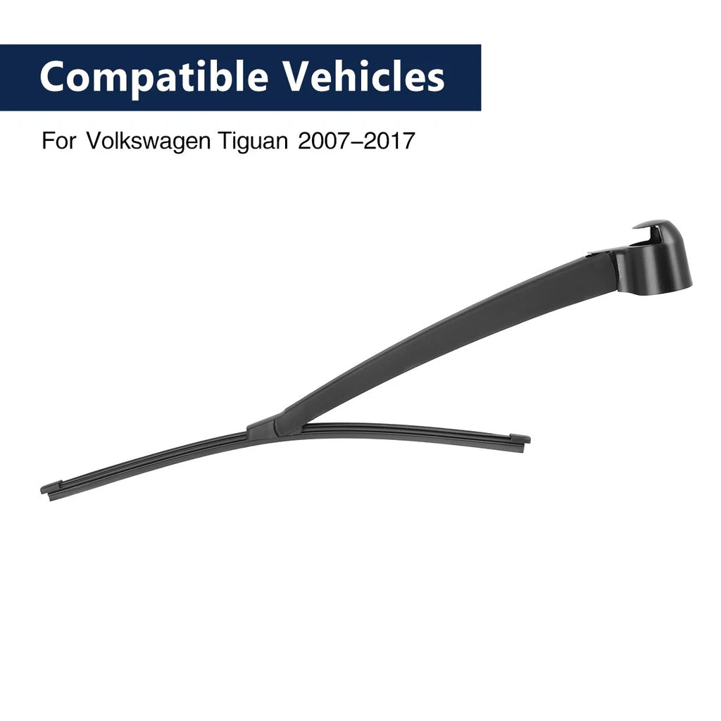 Set of 2 Rear Windshield Wiper Blade Arms 335mm for Volkswagen Tiguan (2007–2017)