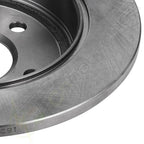 Set of 2 Front Rear Solid Brake Rotors for Chevrolet Monte Carlo (2006–2007)