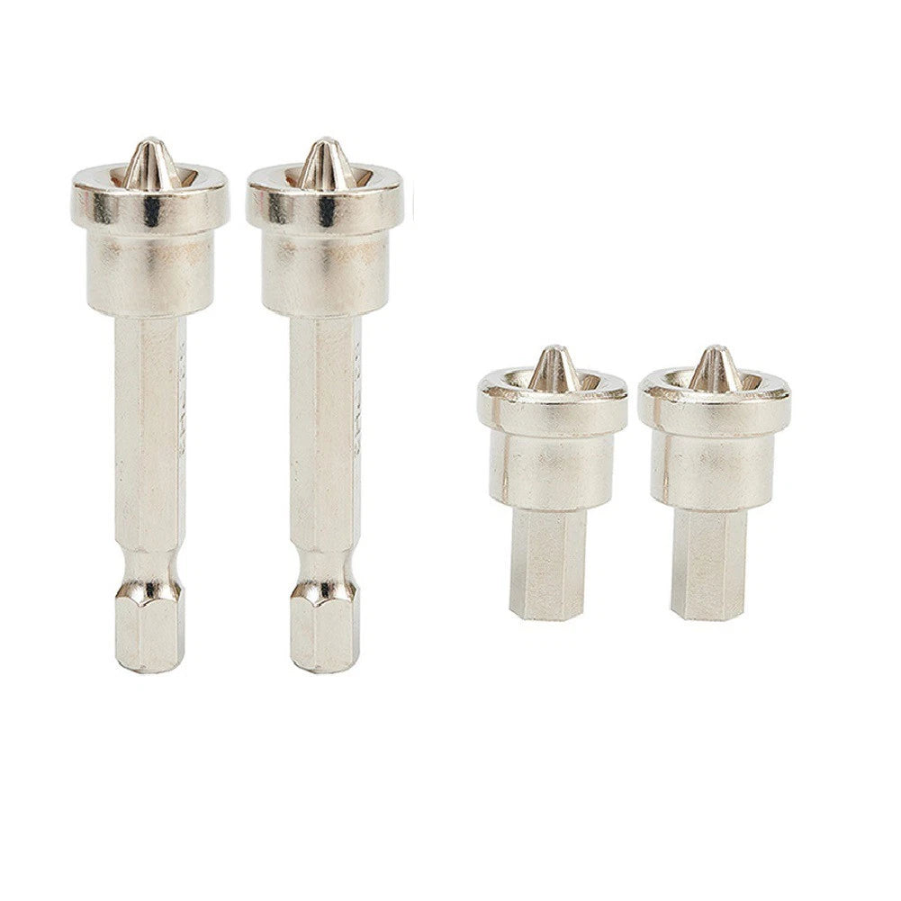Drywall Screwdriver Set of 2 Magnetic 50x15mm for Electric Drills