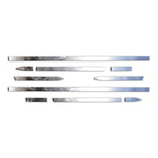 10pc 1 1/2" Side Molding for 2009-14 Ford F-150 Regular Cab 6.5' Bed w/o Flares