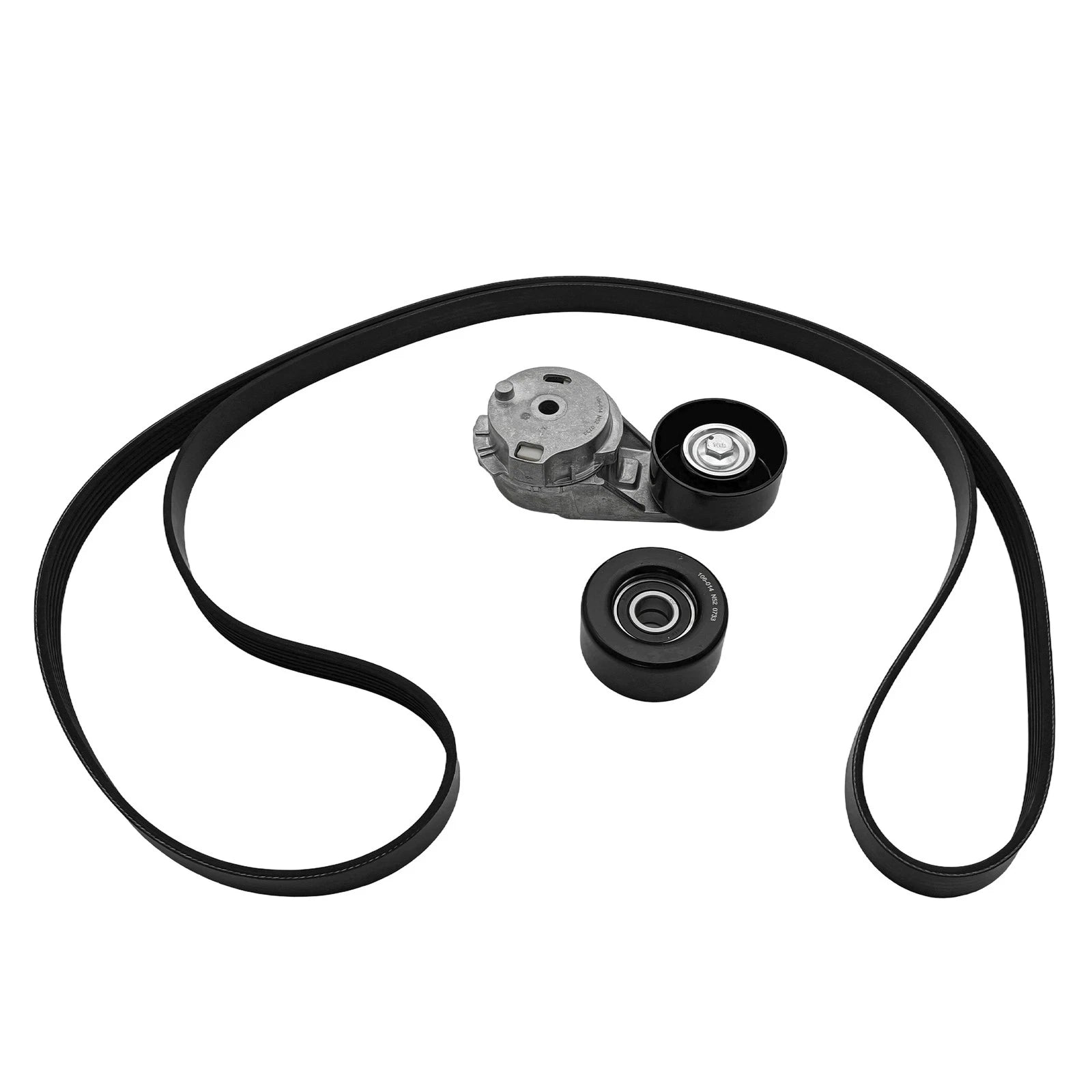 Serpentine Belt Drive Component Kit for Chevy Colorado Isuzu I-280 Hummer GMC (2004–2012)