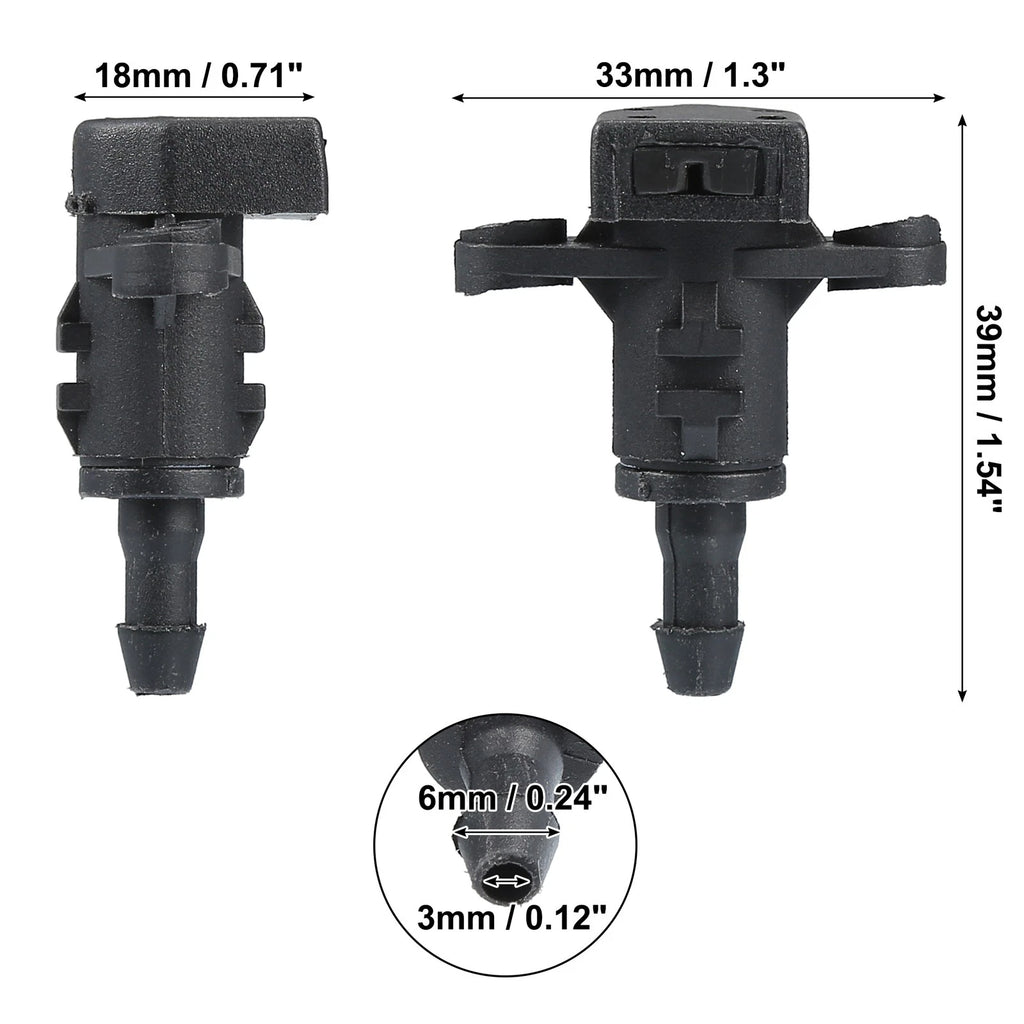 Washer Spray Jet Nozzles for Kia Forte (2014–2018)