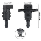 Washer Spray Jet Nozzles for Kia Forte (2014–2018)