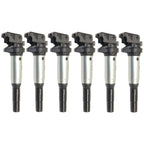 Set of 6 Ignition Coils for BMW 3 Series, 5 Series, 6 Series, 7 Series