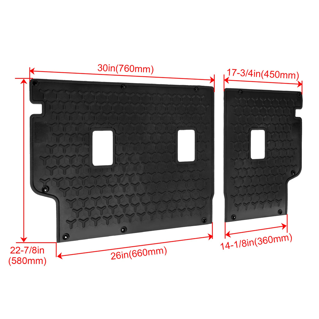 Rear Seat Back Mat for Ford Bronco Sport (2021–2024) M1PZ7860032AA