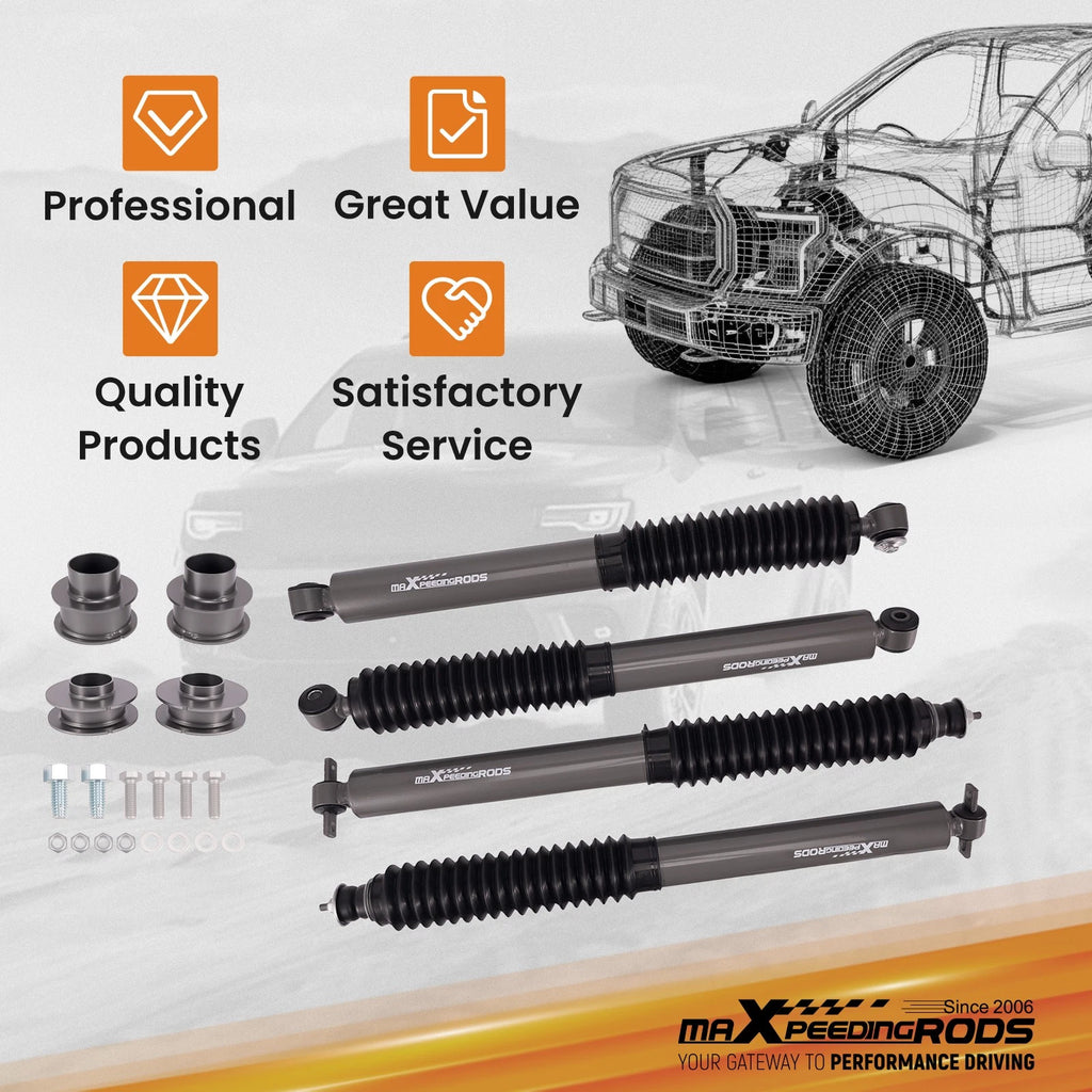 2in Suspension Lift Kit with Shocks for Jeep Grand Cherokee WJ (1999–2004)