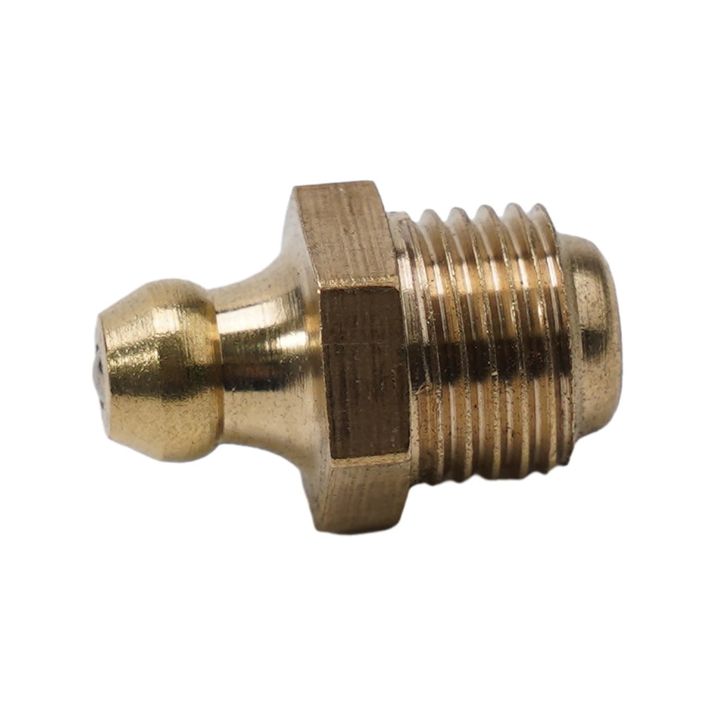Set of 5 Brass Grease Fitting Accessories M10 x 1mm Thread
