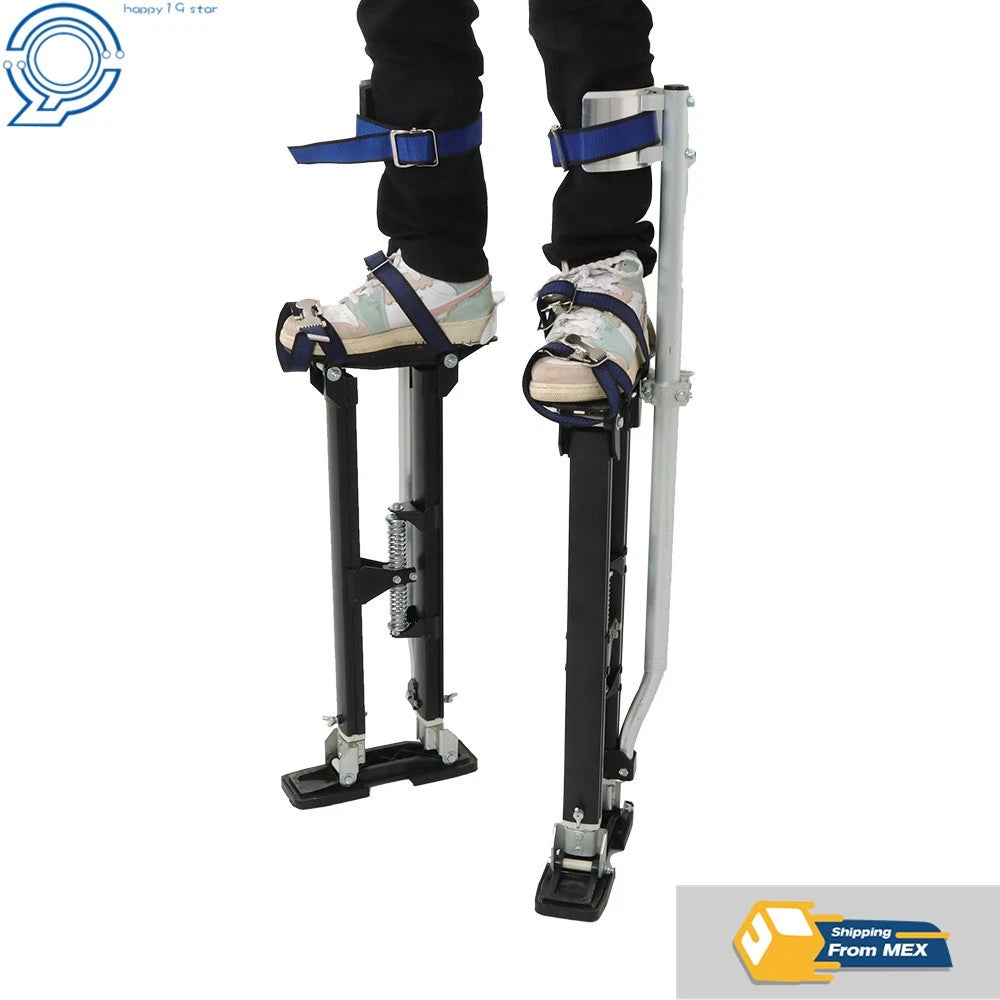 Adjustable Aluminum Alloy Stilts for Painter Taping Cleaning Tool (24"–40")