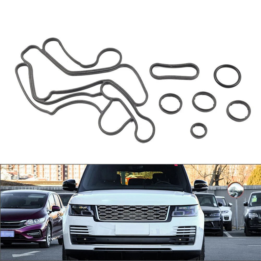 Set of 1 Engine Oil Cooler Gasket for Land Rover Discovery, Range Rover Sport