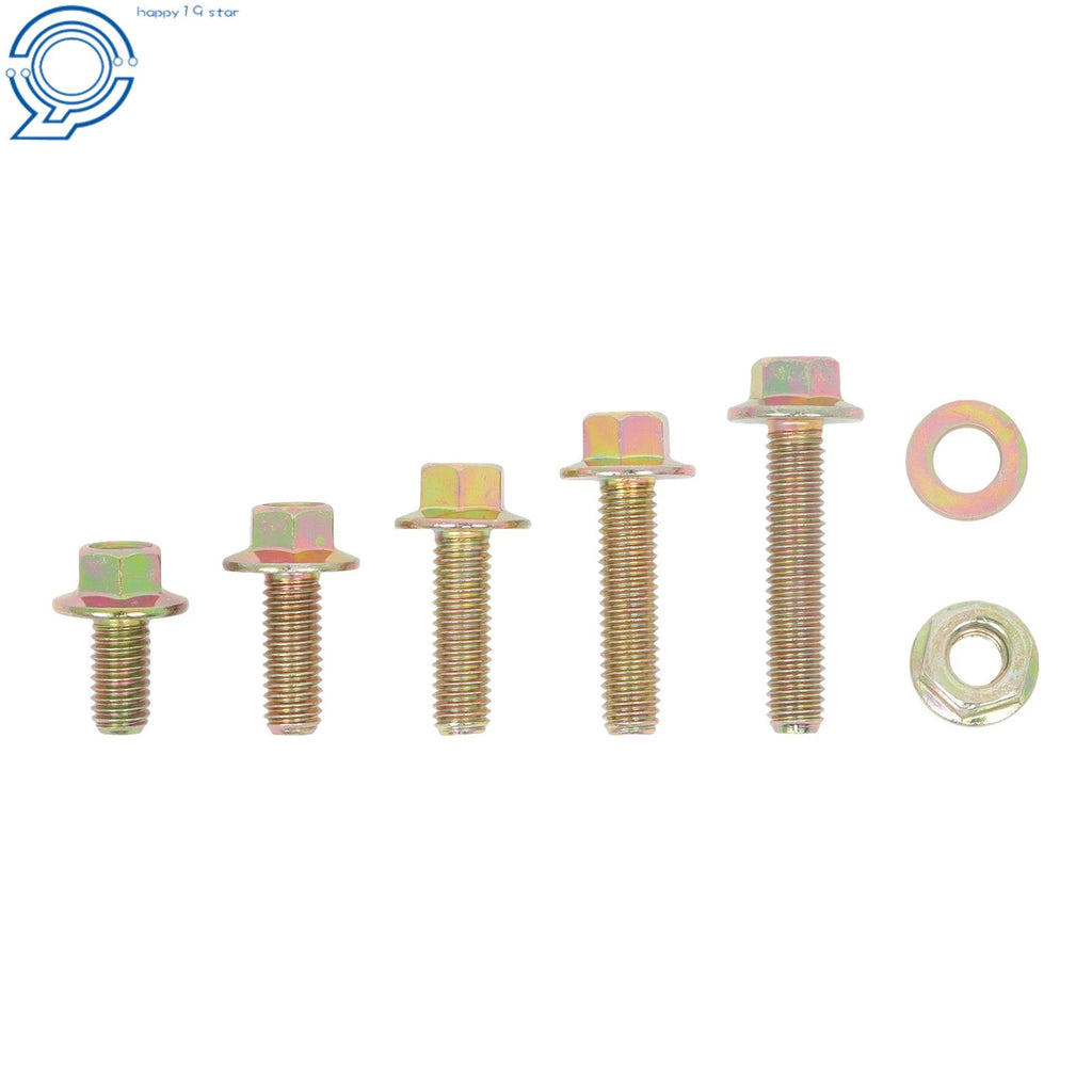 Flange Bolts Assortment Kit for Industrial (521PCS)