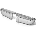 Chrome Rear Bumper Ends for Ford F250 F350 F450 SD (2008–2016) w/Park Sensor Cutouts