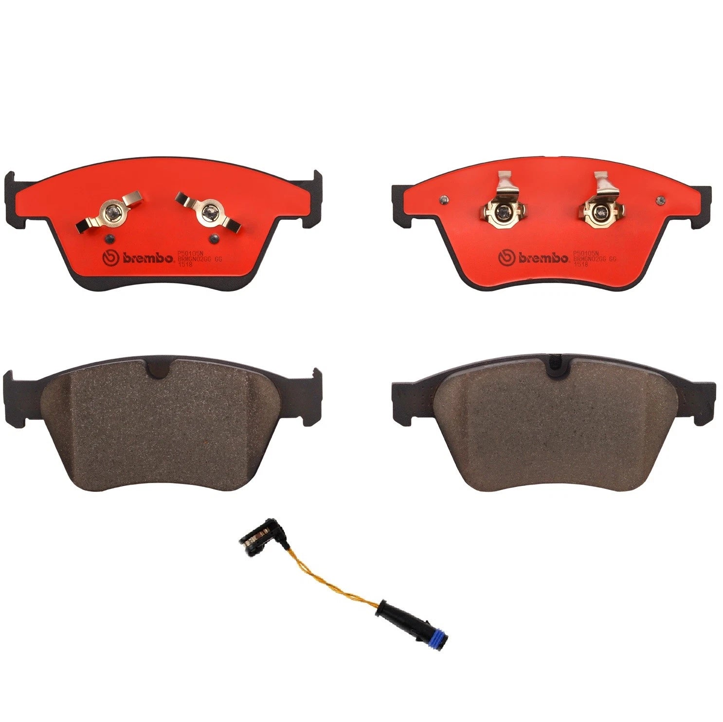 Brembo Front Brake Pads Set for Mercedes W164 W251 ML63 R36 AMG (2006–2015)