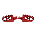 CNC Wide Fat Foot Pegs for Harley Dyna Sportster Fatboy