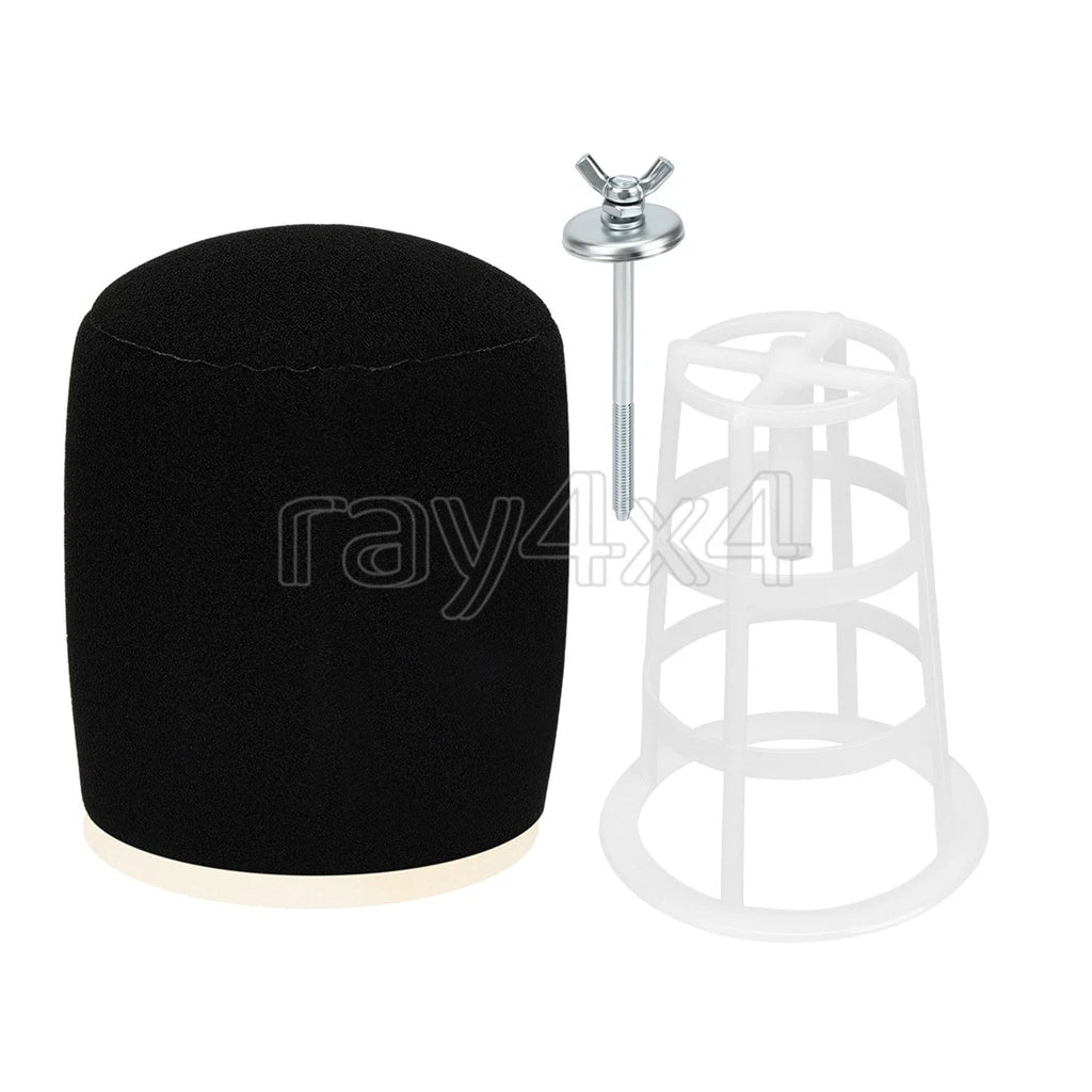 Air Filter w/Cage Cone Holder Kit for Yamaha YFZ450R/YFZ450RSE/YFZ450X (2009–2024)