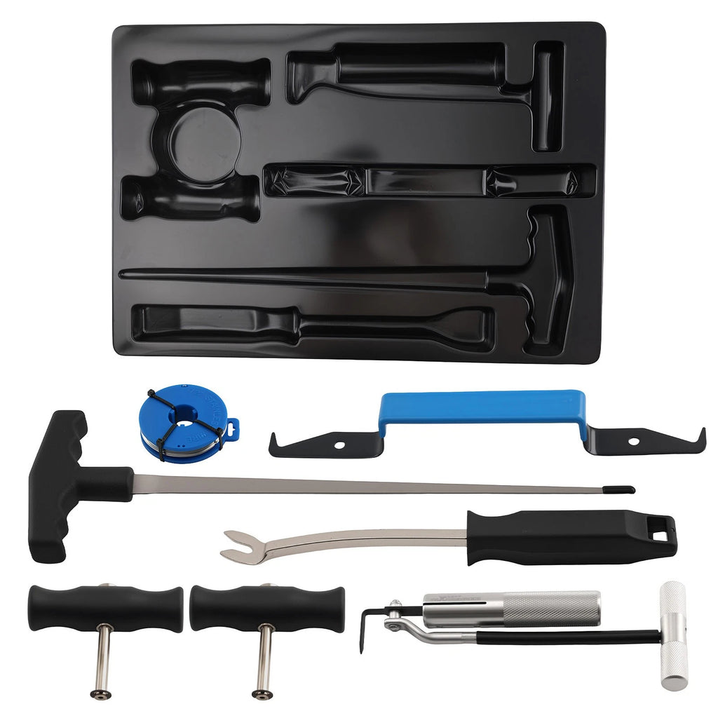 Set of 7 Windshield Glass Removal Tool Kits for Auto (Professional)