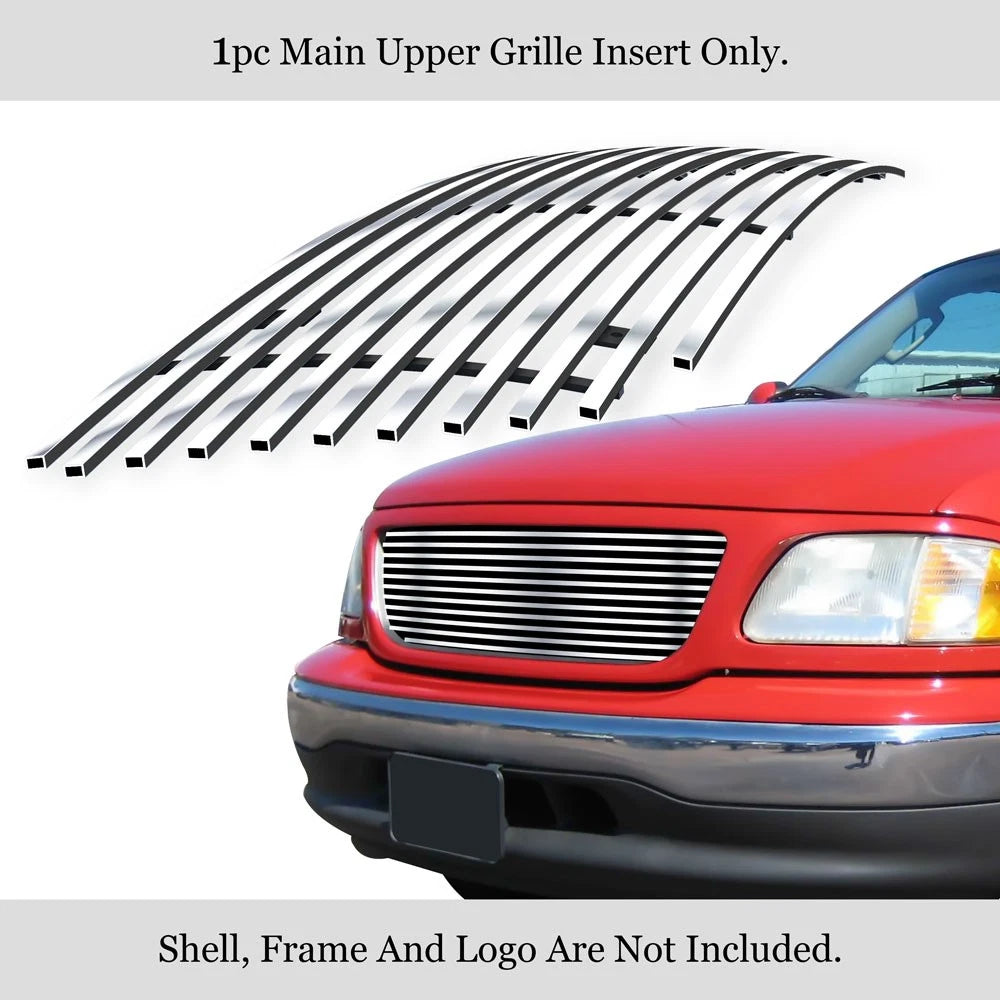 Stainless Chrome Billet Grille for Ford F150/Lightning/Harley (1999-2003)