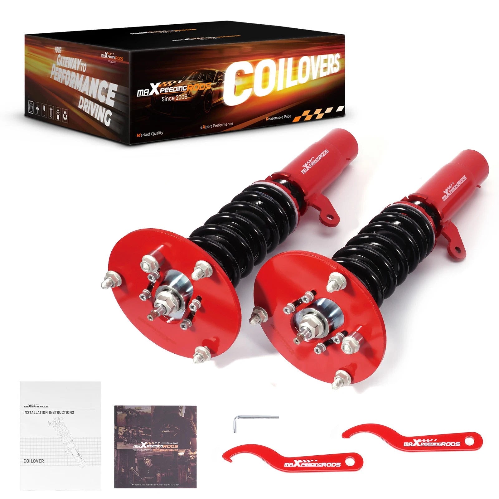 Front Coilovers Adj. Damping for BMW 4 Series 428i 430i 435i 440i (2013–2023)