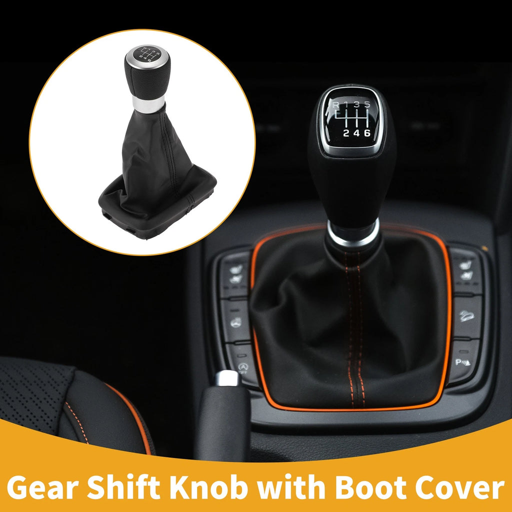 6 Speed Gear Shifter Knob with Cover for Ford Galaxy (2005–2006)