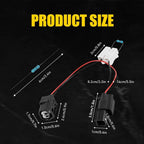 Set of 4 Universal Auto Rubber Weather Seal Door Window Trim