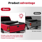 Soft Roll-Up Tonneau Cover for Chevy Silverado/GMC Sierra 1500 (1988–2007)
