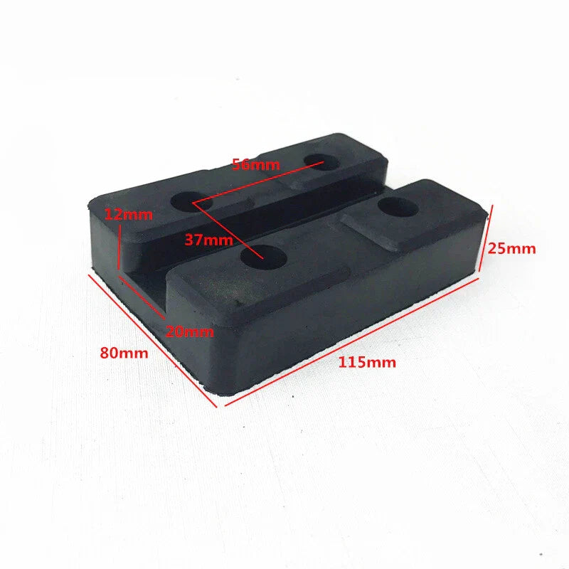 4 x Heavy Duty Rubber Arm Pads for Universal Car Auto Lift Truck Hoists