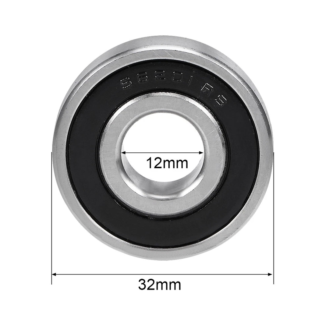 S6201-2RS Stainless Steel Ball Bearing 12x32x10mm (Fits Various Models)