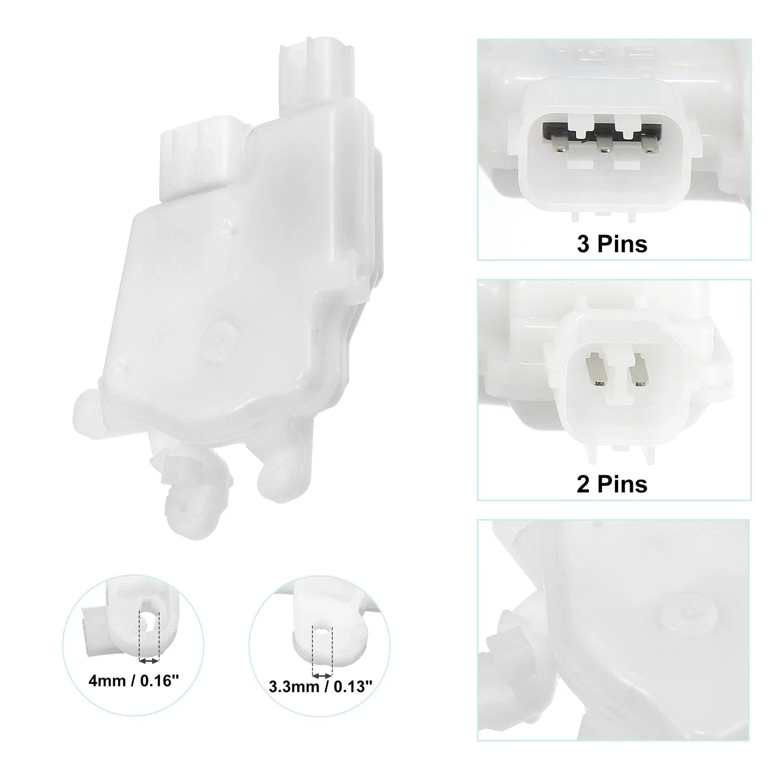Left Door Latch Lock Actuator for Honda Odyssey (2018-2023) - 1 x White