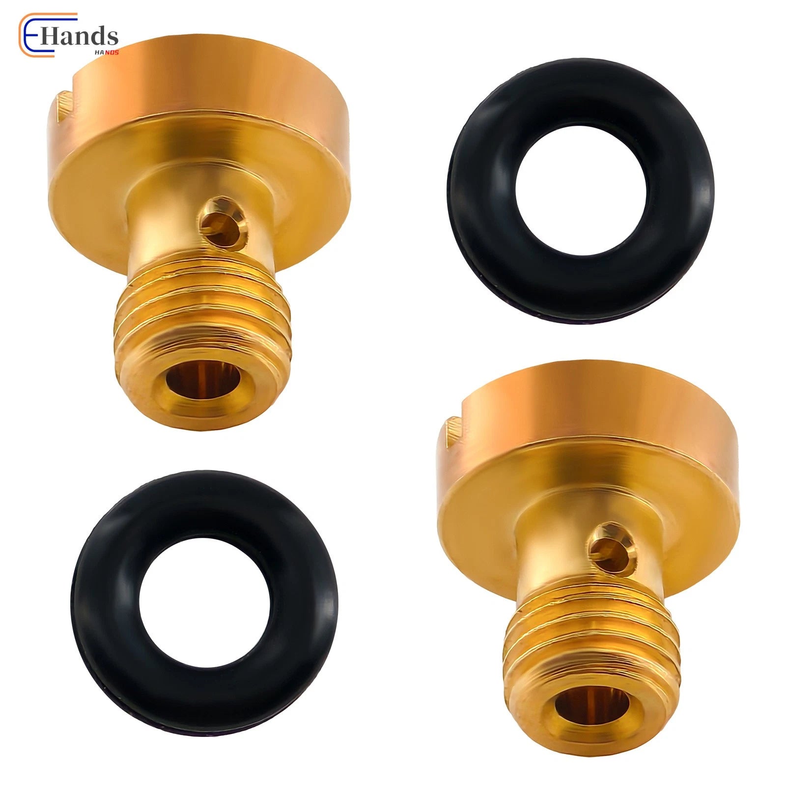 2X Carburetor Float Bowl Drain Screws for Honda CB750 CB550 CB400F CB350 CB77