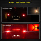 Set of 2 Red LED Strobe Brake Tail/Parking Bulbs