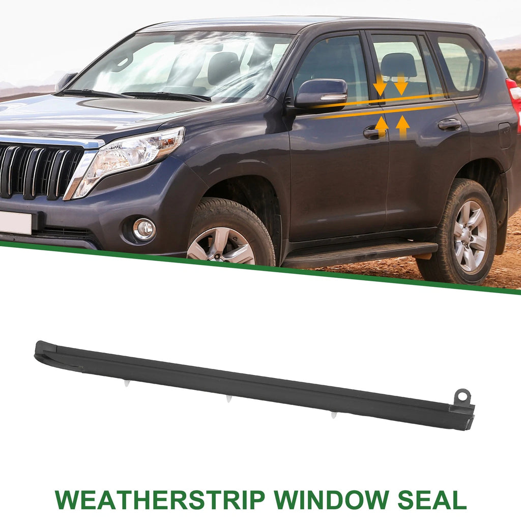 Front Right Weatherstrip Window Seal No. 7566060050 for Toyota Land Cruiser 