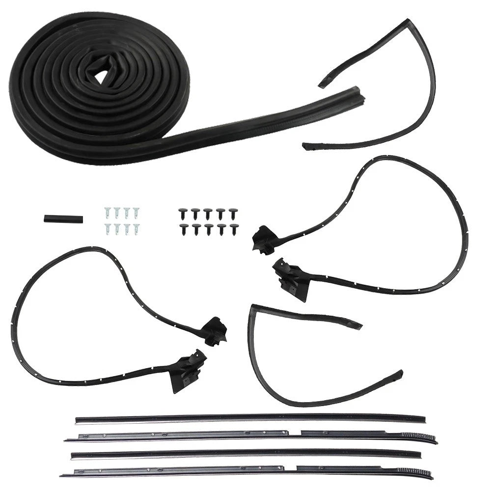 Set of 9 Weatherstripping Seals for Monte Carlo (1981–1988)