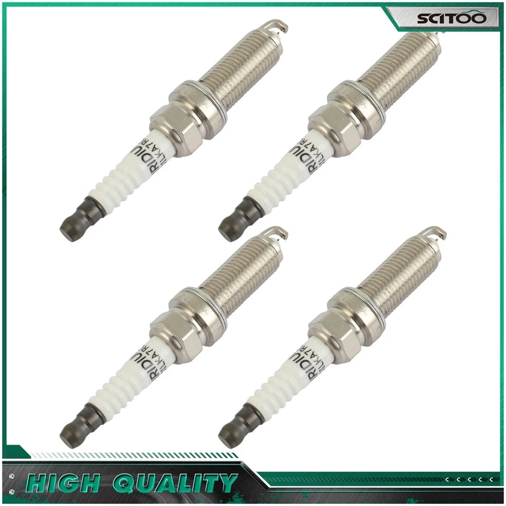Set of 4 Iridium Spark Plugs for Nissan Juke 1.6L (2011–2014) Pathfinder 2.5L (2014–2015)