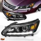 Projector Headlight with LED DRL for Honda Accord (2013–2015)