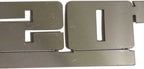 2pc Luxury FX Emblem Decal Set Stainless Steel for Jeep (2007–2018)