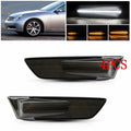 4X Sequential Switchback Side LED Marker Light for Infiniti G35 Sedan (2003–2006)