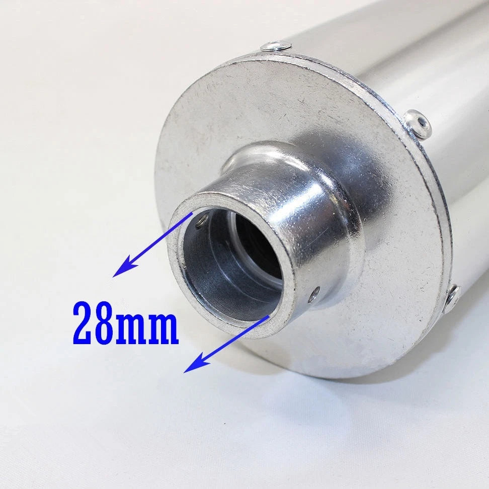 28mm Exhaust Muffler for Dirt Pit Bike ATV (50cc–125cc)