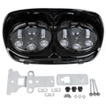 Inner Outer Fairing & LED Dual Headlight for Harley Road Glide FLTR (1998–2013)