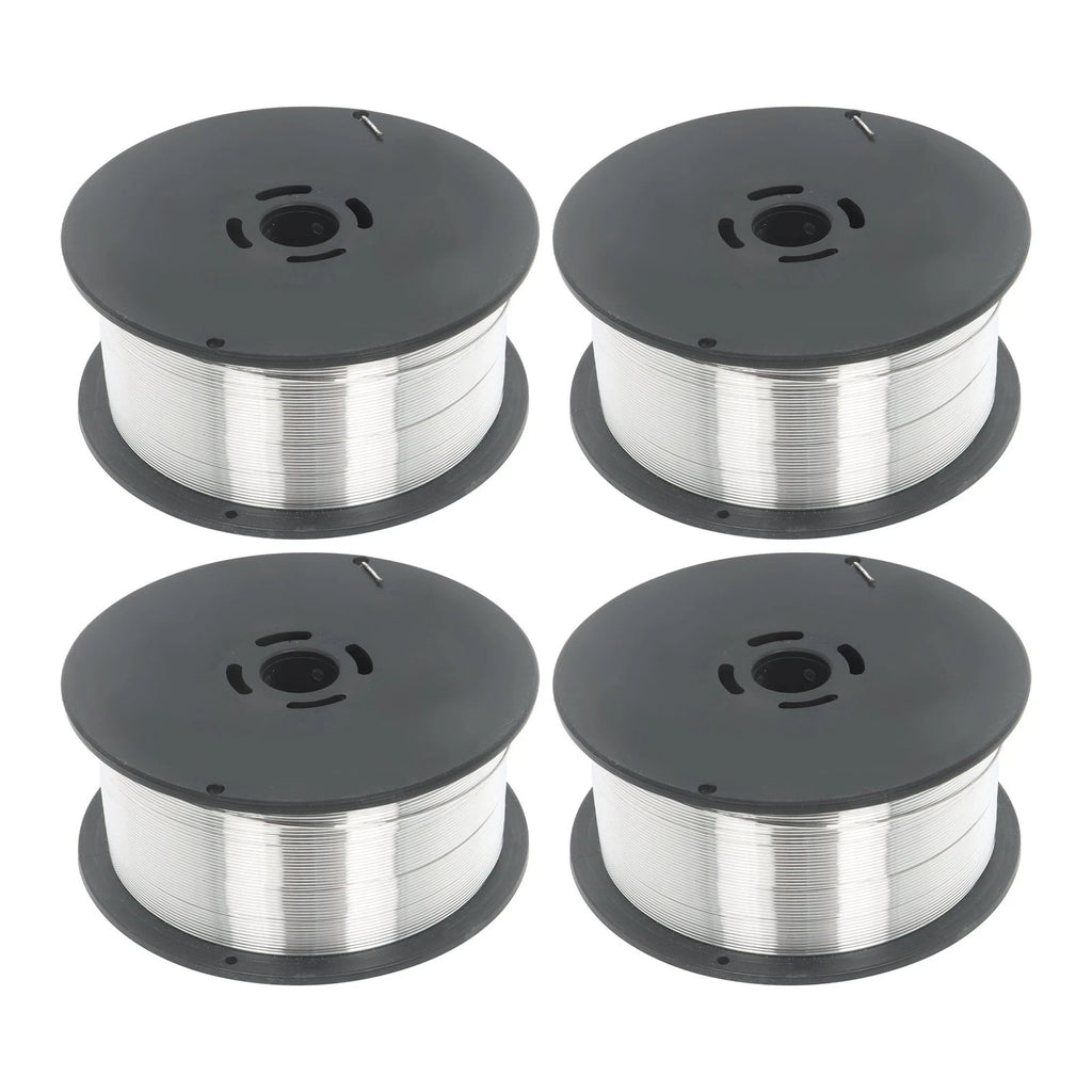 Set of 4 Aluminum 5356 MIG Welding Wire for Welding (1 lb Roll)