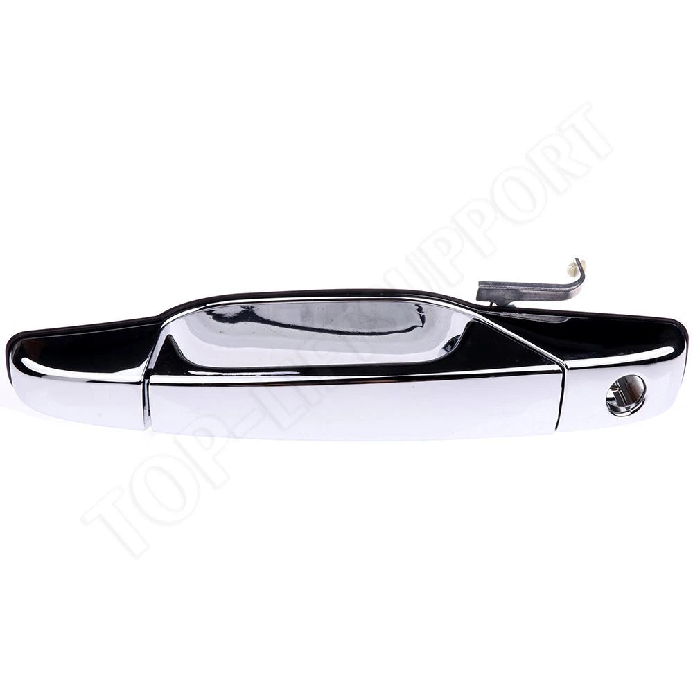 Set of 2 Chrome Exterior Door Handles for Chevy Pickup Truck