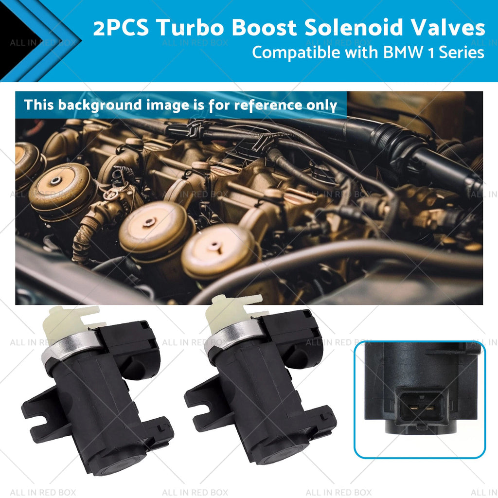 2X Turbo Boost Solenoid Valves for BMW 1 Series (2007–2015) 335i 535i 550i