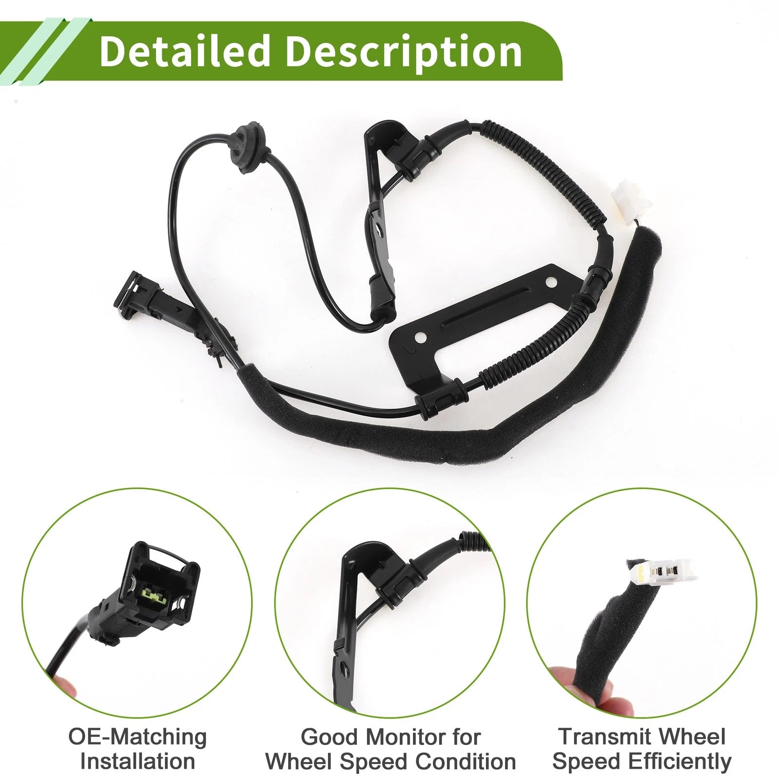 ABS Wheel Speed Sensor No. 919200W000 for Hyundai Santa Fe (2006–2012)