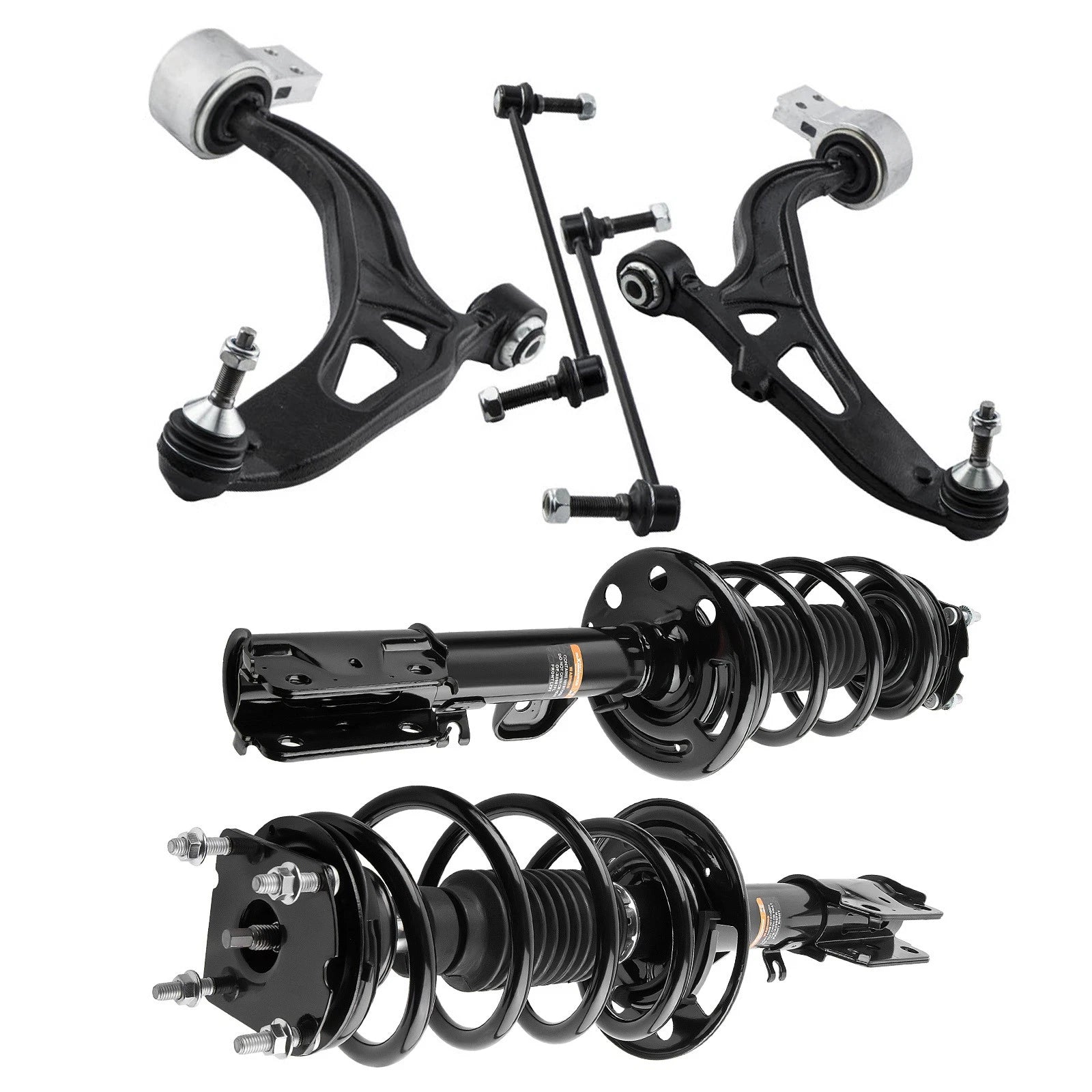 Front Struts Control Arms Sway Bar Links for Ford Explorer (2011–2013)