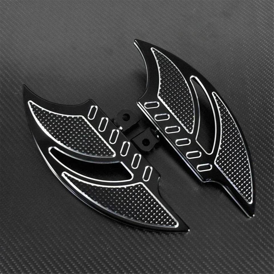 Motorcycle Floorboards Driver Passenger Foot Pegs for Harley Touring (2009-2023)