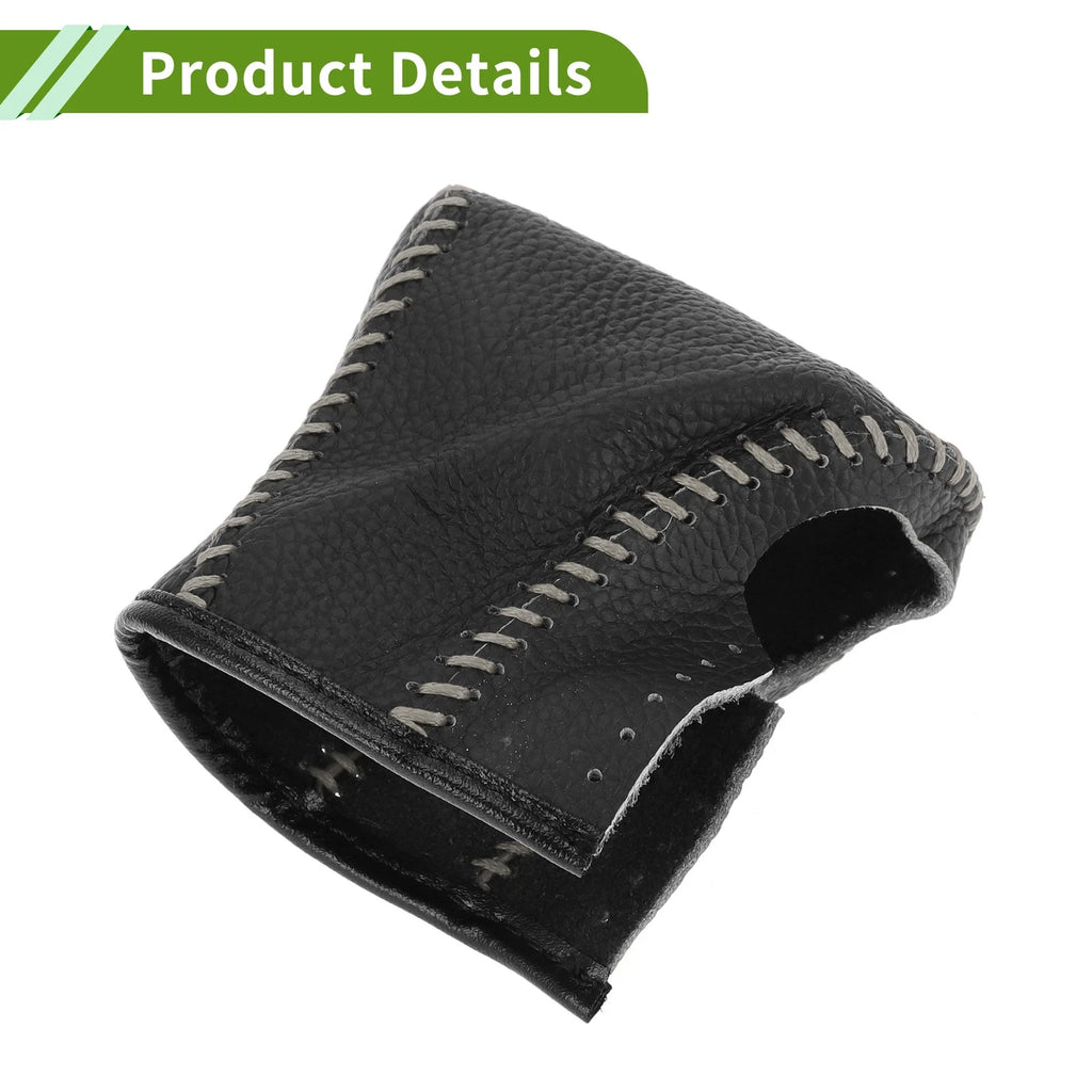 1 Pc Gear Shift Knob Cover for Lexus ES300h (2018–2023) Pebbled Black Grey