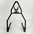Sissy Bar Backrest for Harley Davidson (Custom Made, Black Wrinkle)