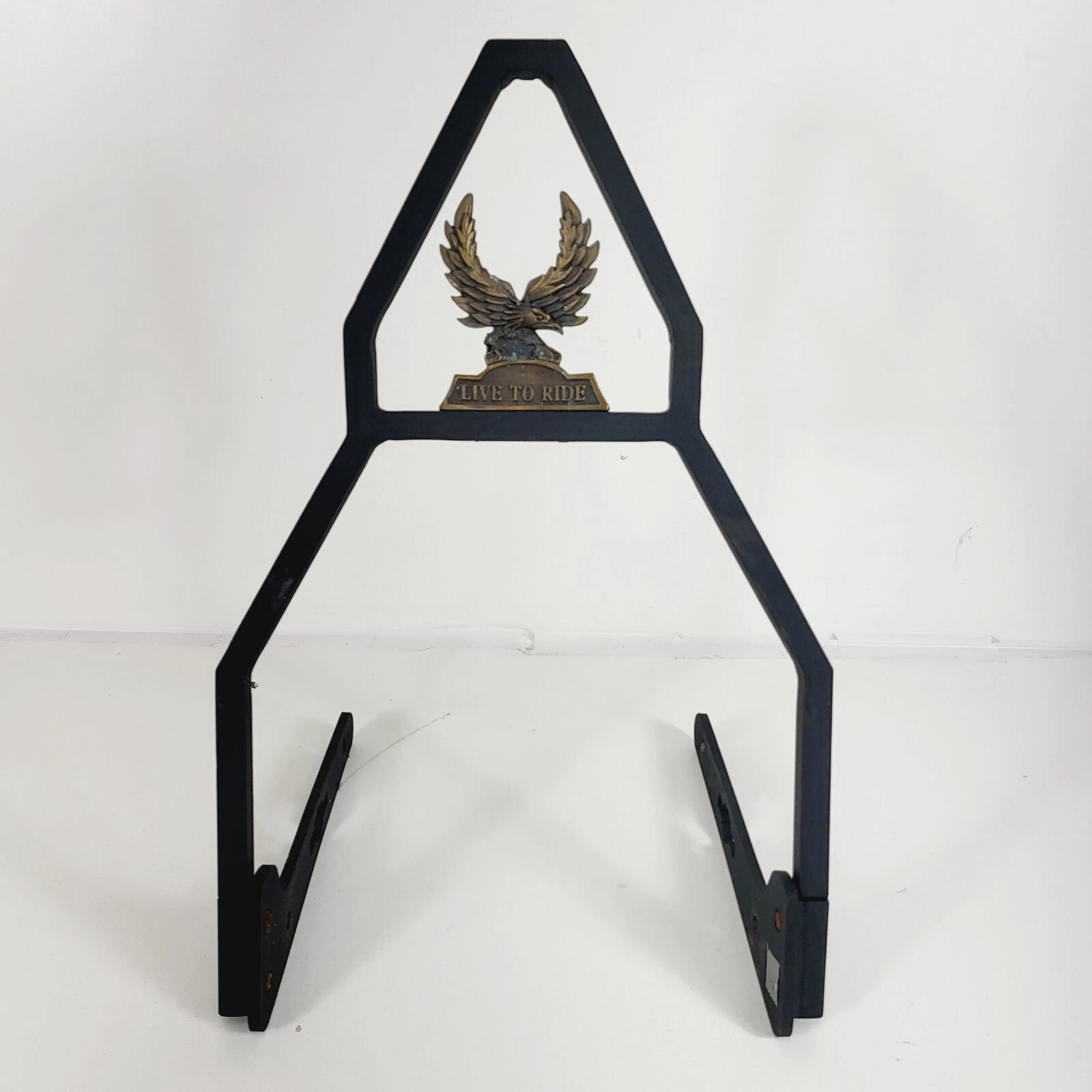 Sissy Bar Backrest for Harley Davidson (Custom Made, Black Wrinkle)