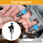 1 Pc No.06L906036AA Fuel Injector for Audi A3 (2015–2018)