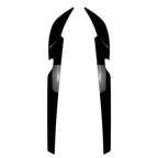 Glossy Black Headlight Eyebrow Covers for BMW 5 Series G30 G31 M5 F90 (21-23)